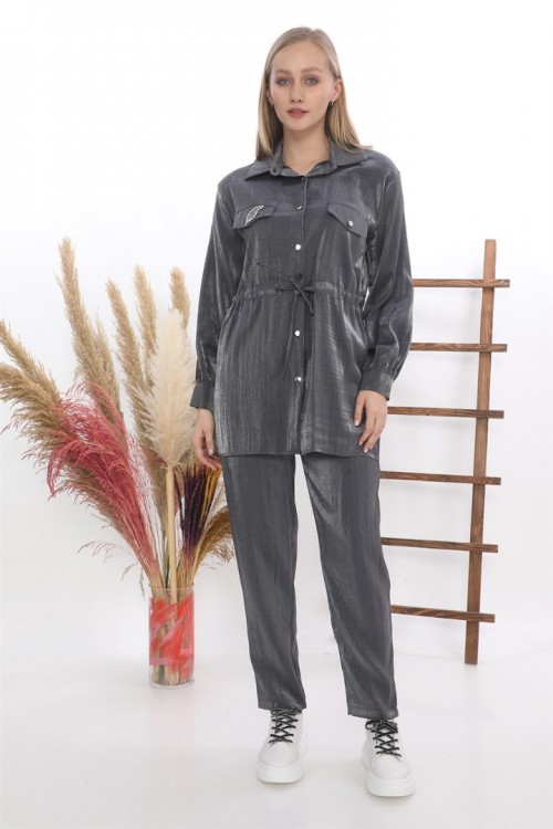 Daimond Pantolonlu Tunik ikili Takım  KZ04-4227-S