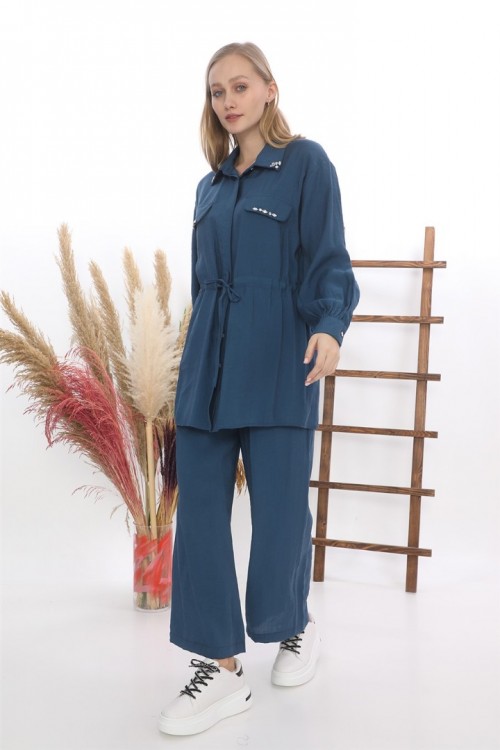 Taşlı Tunik İkili Takım KZ04-4210