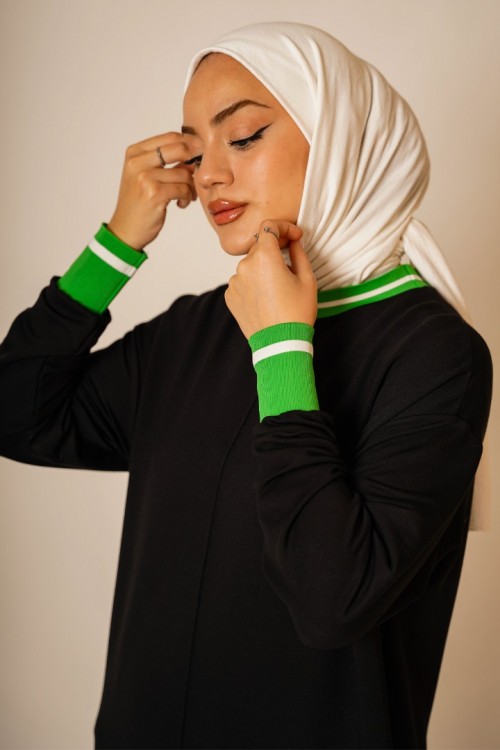 Bisiklet Yaka Uzun Tunik KZ3-3001-S