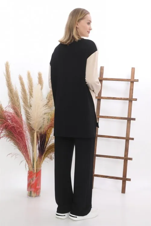Taş İşlemeli Tunik Pantolonlu İkili Takım KZ04-5011